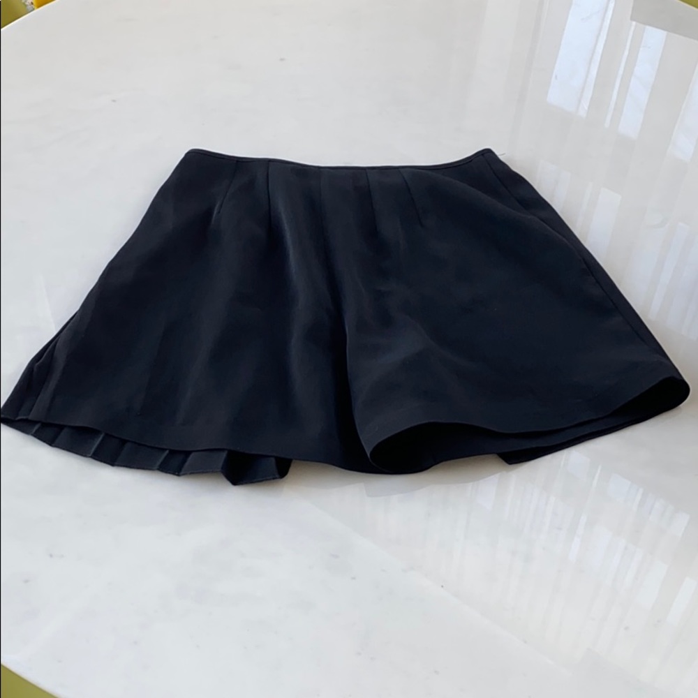 Clover Canyon Pleated short/skort in black size XS - Picture 10 of 11
